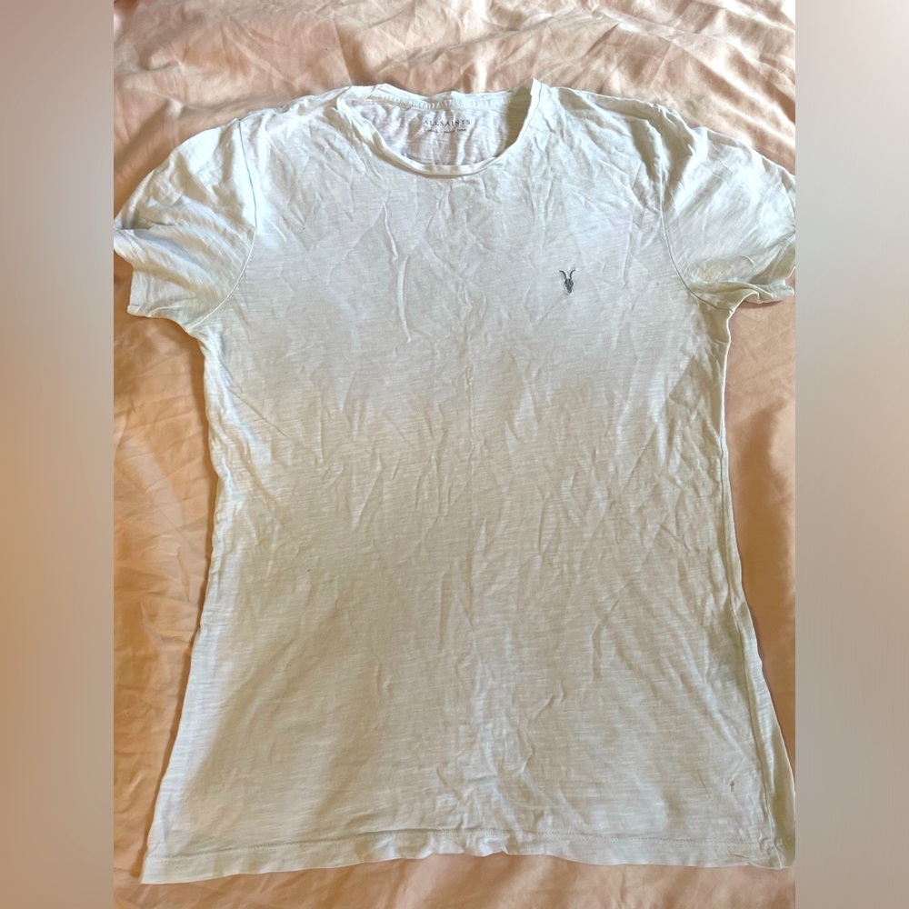 All Saints Men’s Classic white tee small